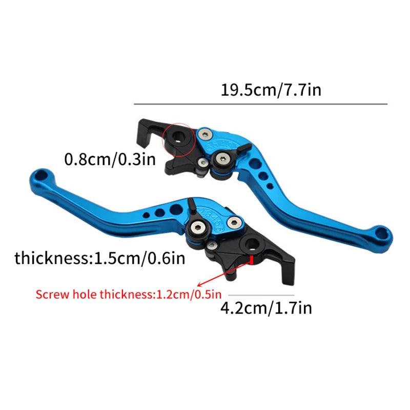 Motorcycle Accessories Modified Parts Folding Clutch Lever Adjustable