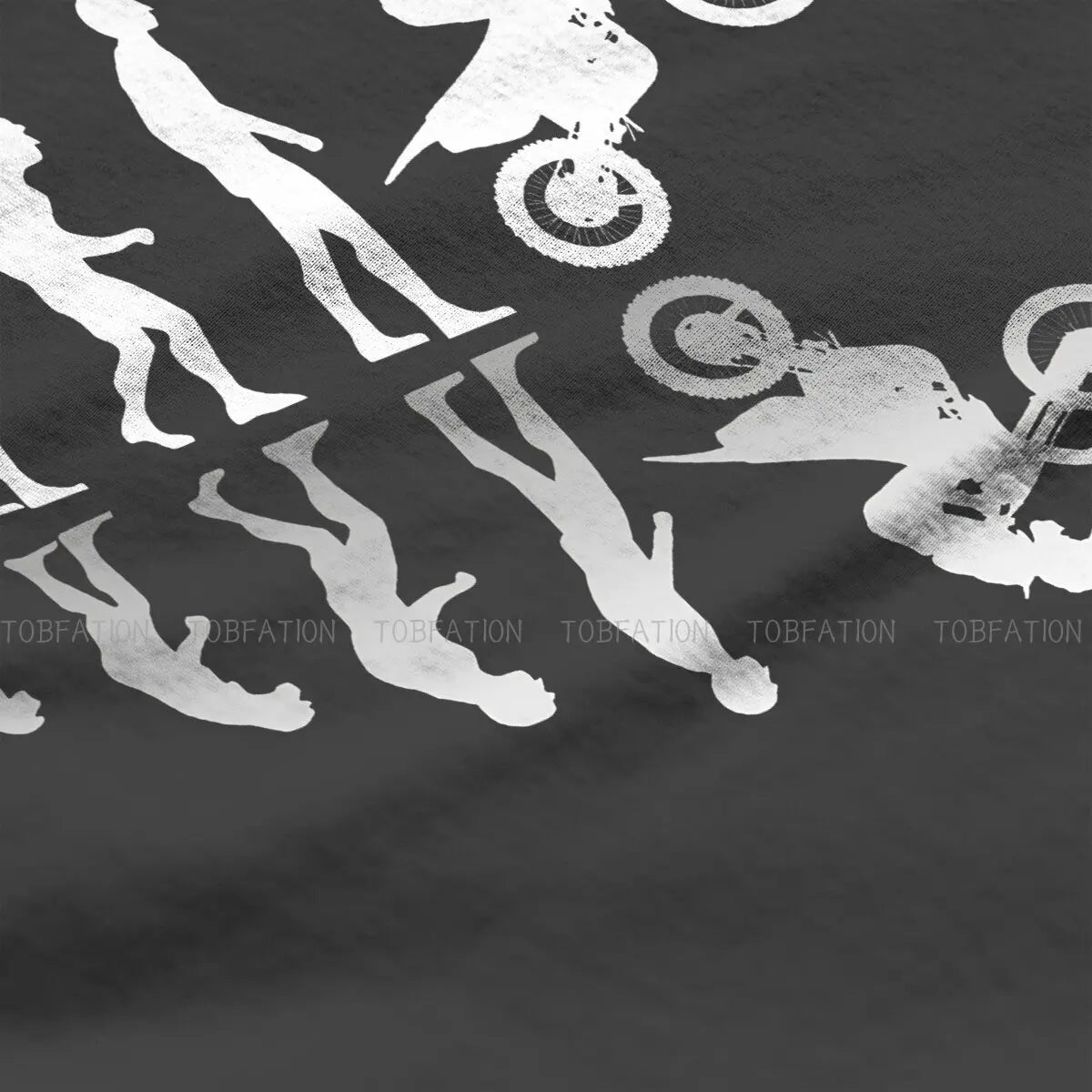 Evolution Biker  Unique TShirt Enduro Cross Motorcycle Racing Leisure