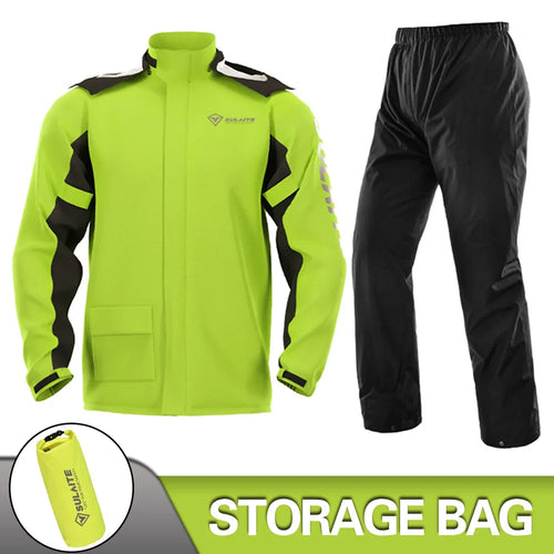 Motorcycle Raincoat Suit Rainstorm Prevention Jacket Pants Camping