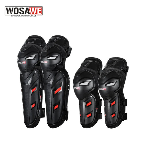 WOSAWE Knee Elbow Protective Pads Motorcycle Accessories Motocross