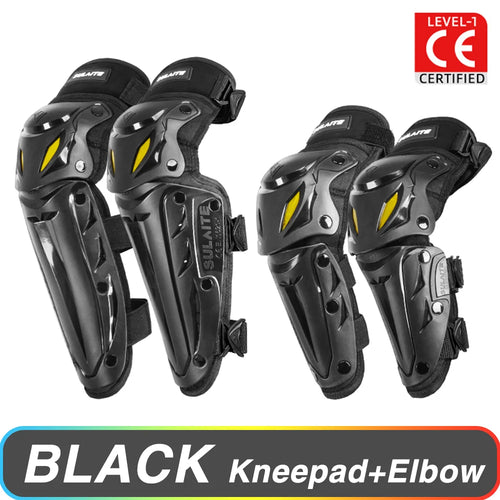 Motorcycle Knee Pad Elbow Protective Combo Knee Protector Equipment