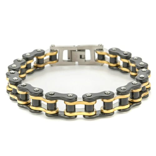 Punk Rock Biker 316L Stainless Steel Mens Bracelet Fashion Jewelry