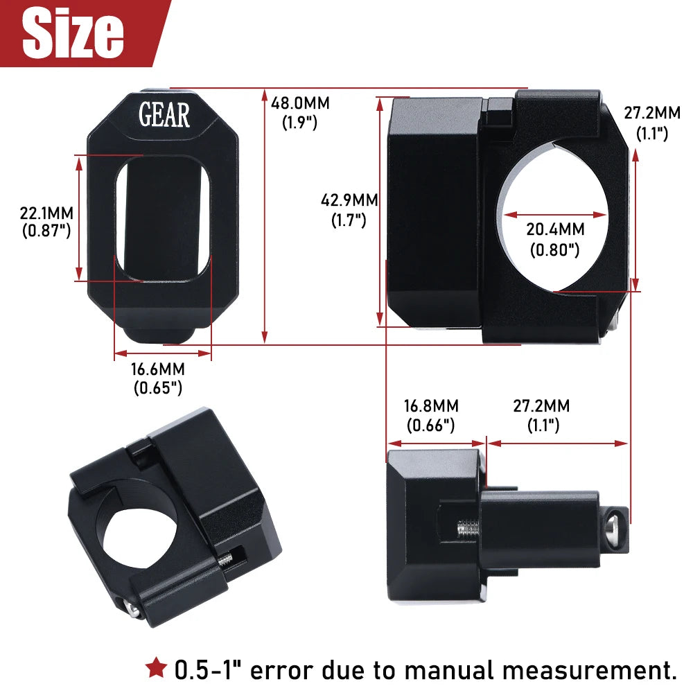 Motorcycle Speed Gear Display Bracket For Ducati For SUZUKI For