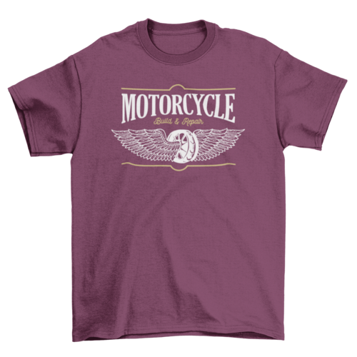 Motorcycle Build & Repair T-shirt Design