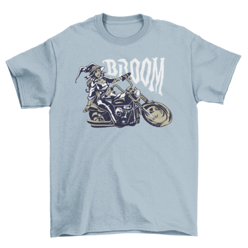 Motorbike Witch T-Shirt