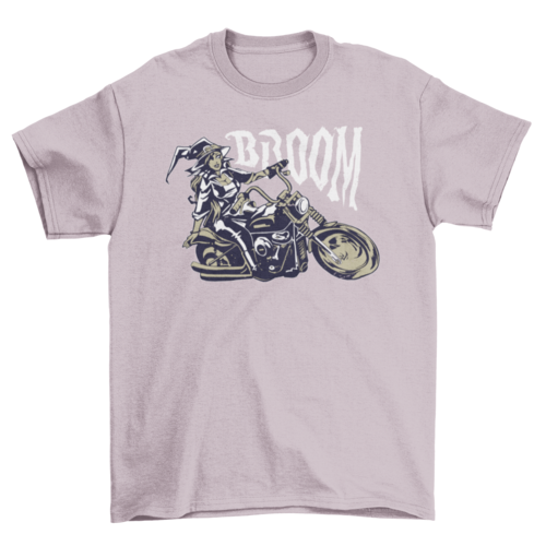 Motorbike Witch T-Shirt