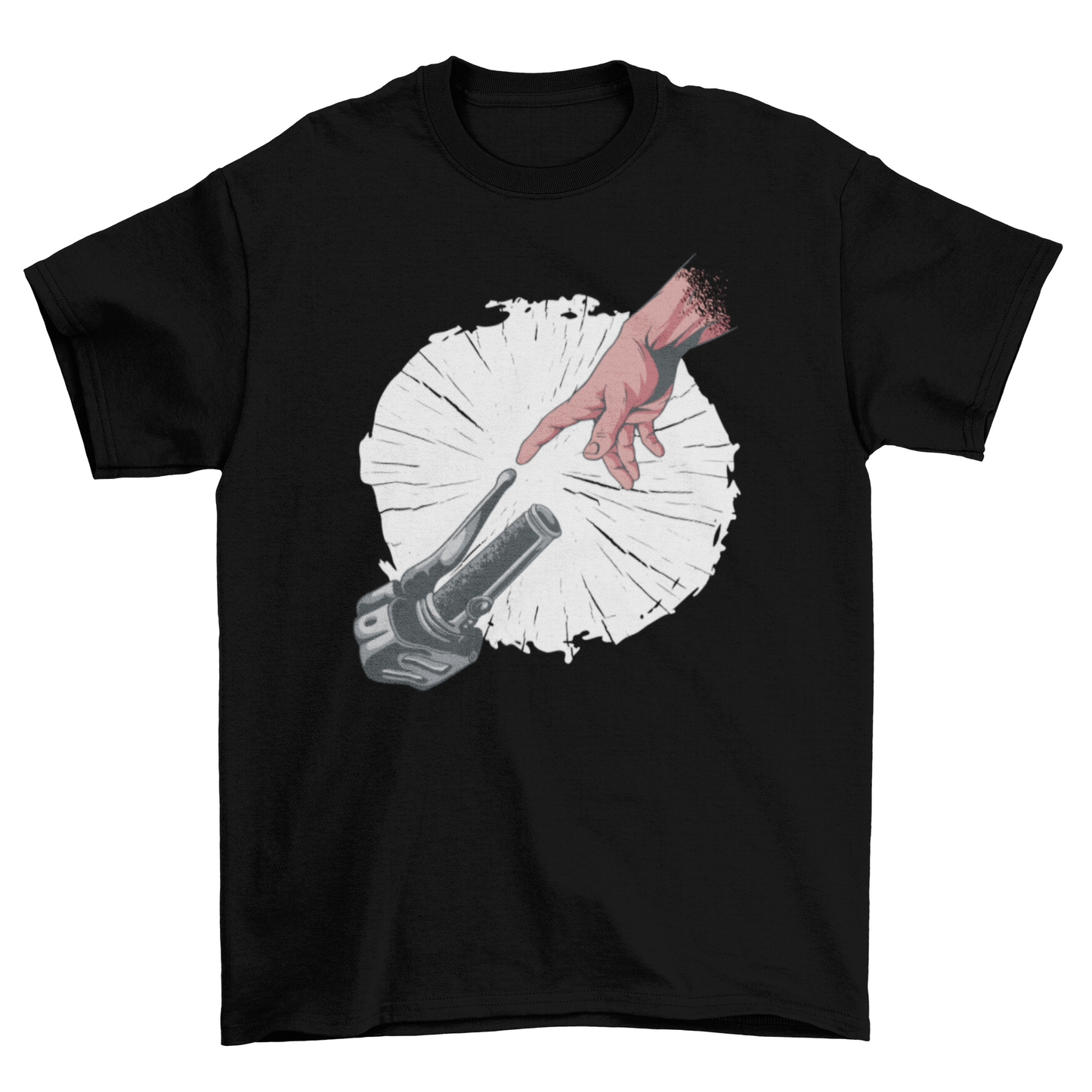 Creation of Adam Motorcycle T-shirt