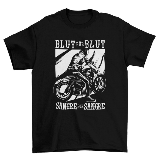 Bike Rider German Spanish T-shirt