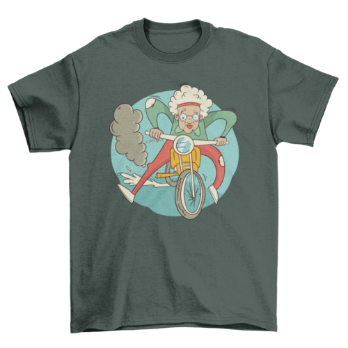 Granny Motorcycle T-shirt