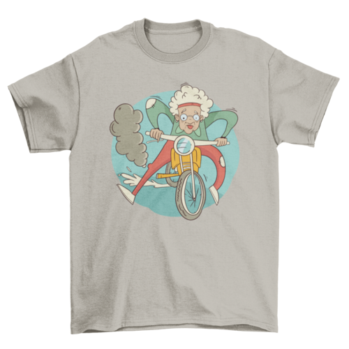 Granny Motorcycle T-shirt