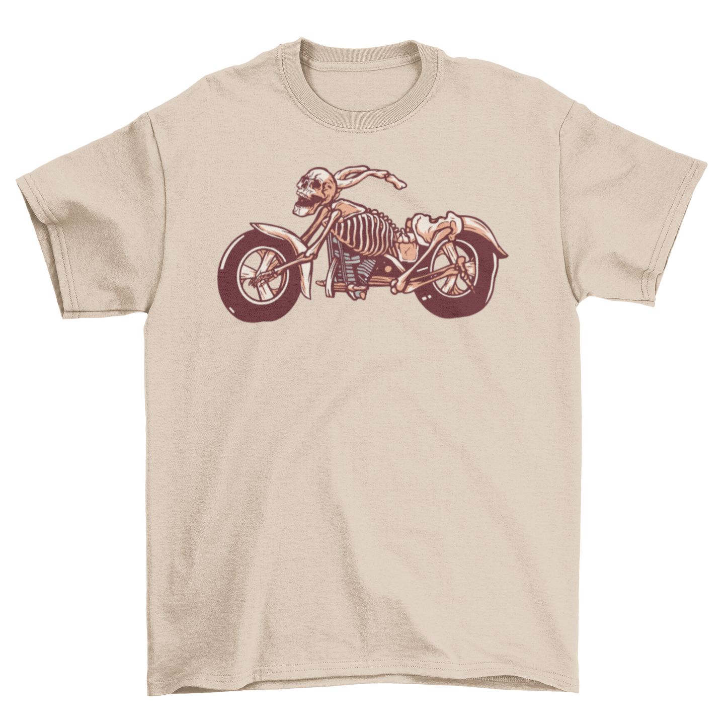 Skeleton bike t-shirt