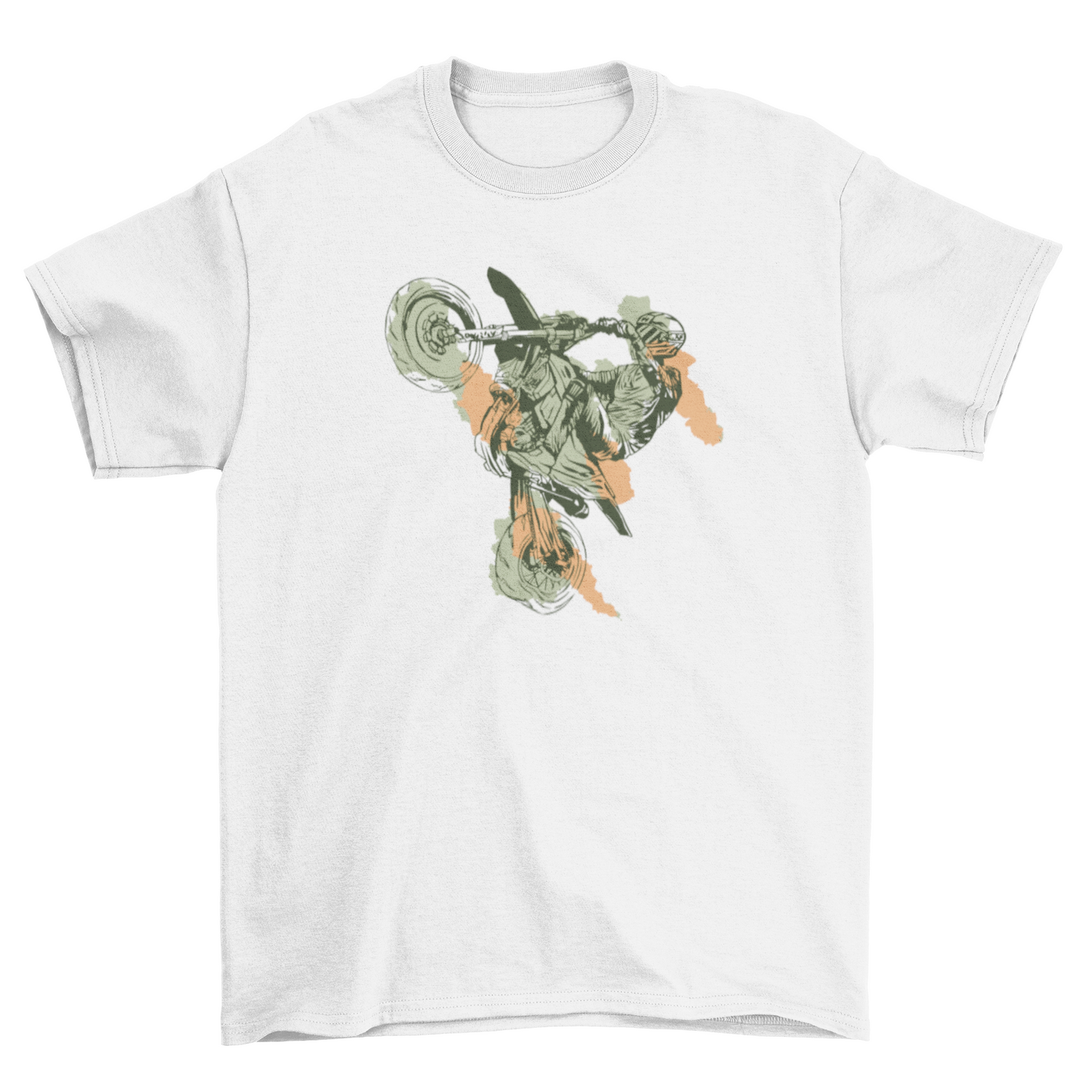 Motorbike stunt t-shirt