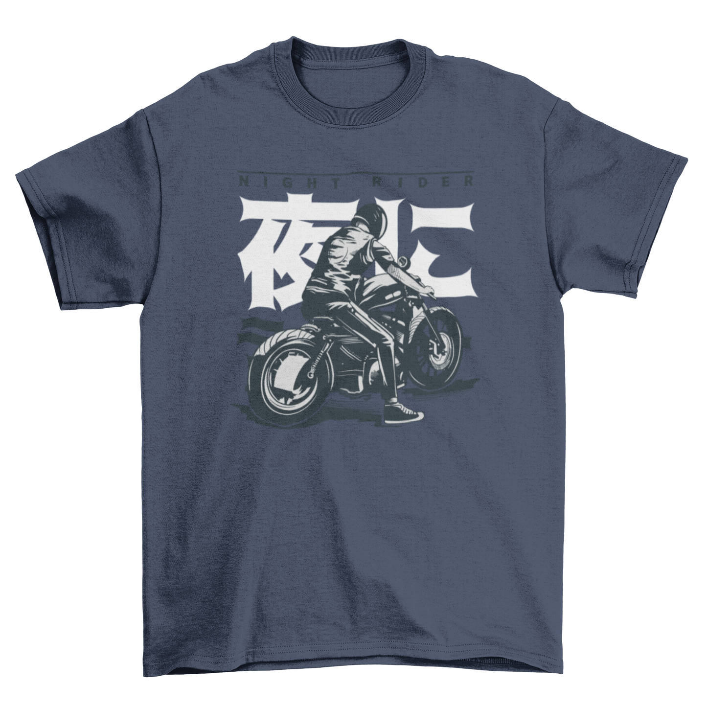 Motorcyclist japanese t-shirt