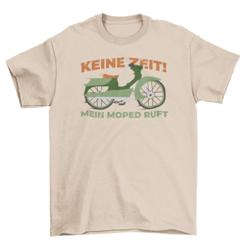 Antique motorbike german t-shirt