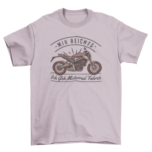 Vintage motorcycle ride t-shirt