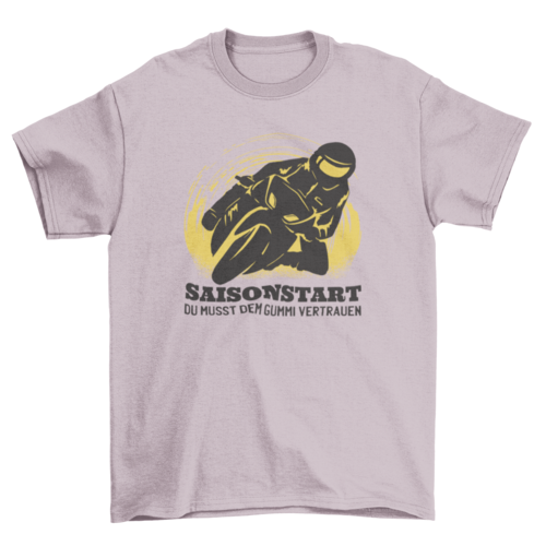 Cool motorcycle stunt t-shirt