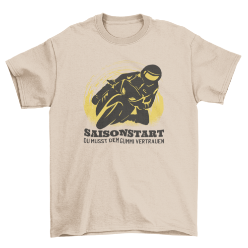 Cool motorcycle stunt t-shirt