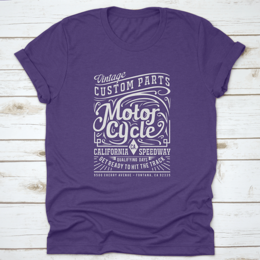 Motorcycle Typography, T-Shirt Graphics, Vectors