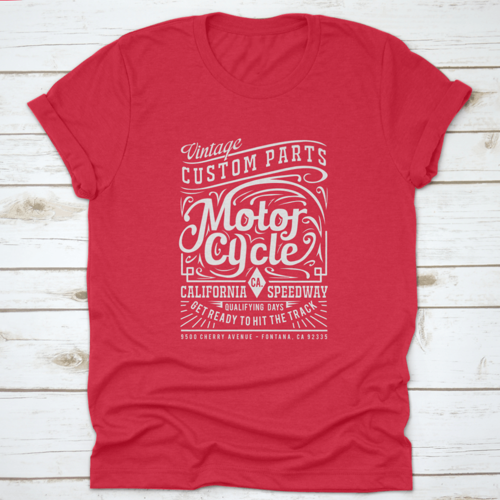 Motorcycle Typography, T-Shirt Graphics, Vectors