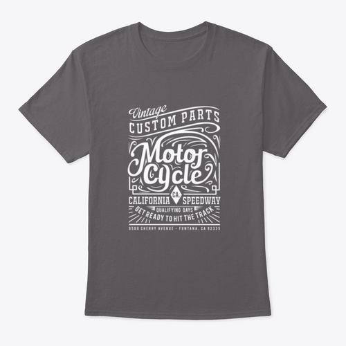 Motorcycle Typography, T-Shirt Graphics, Vectors