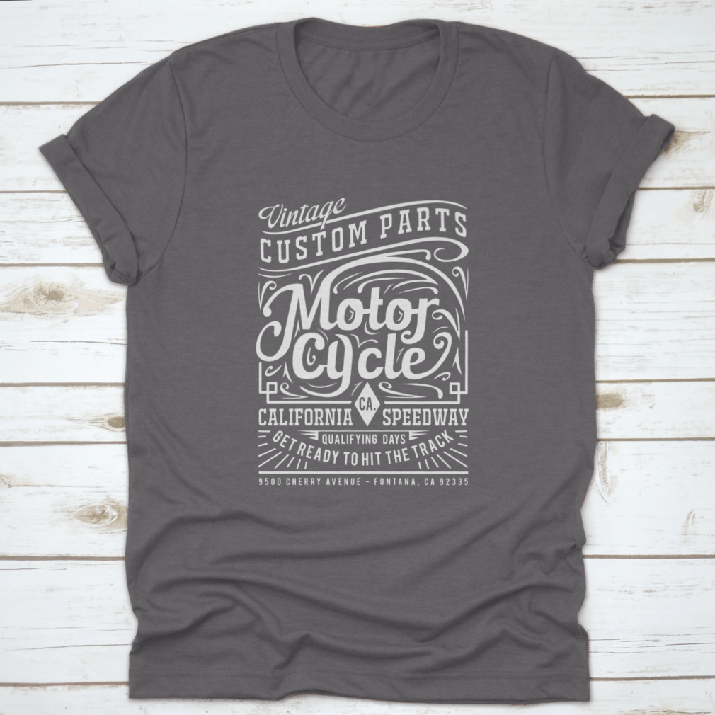 Motorcycle Typography, T-Shirt Graphics, Vectors