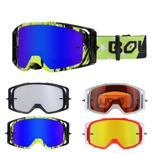 Motorcycle Goggles Riding Glasses Scooter ATV Off-Road Dust Proof