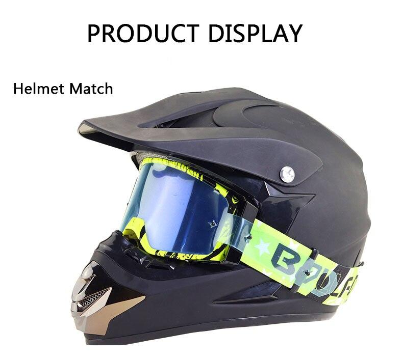 Motorcycle Goggles Riding Glasses Scooter ATV Off-Road Dust Proof