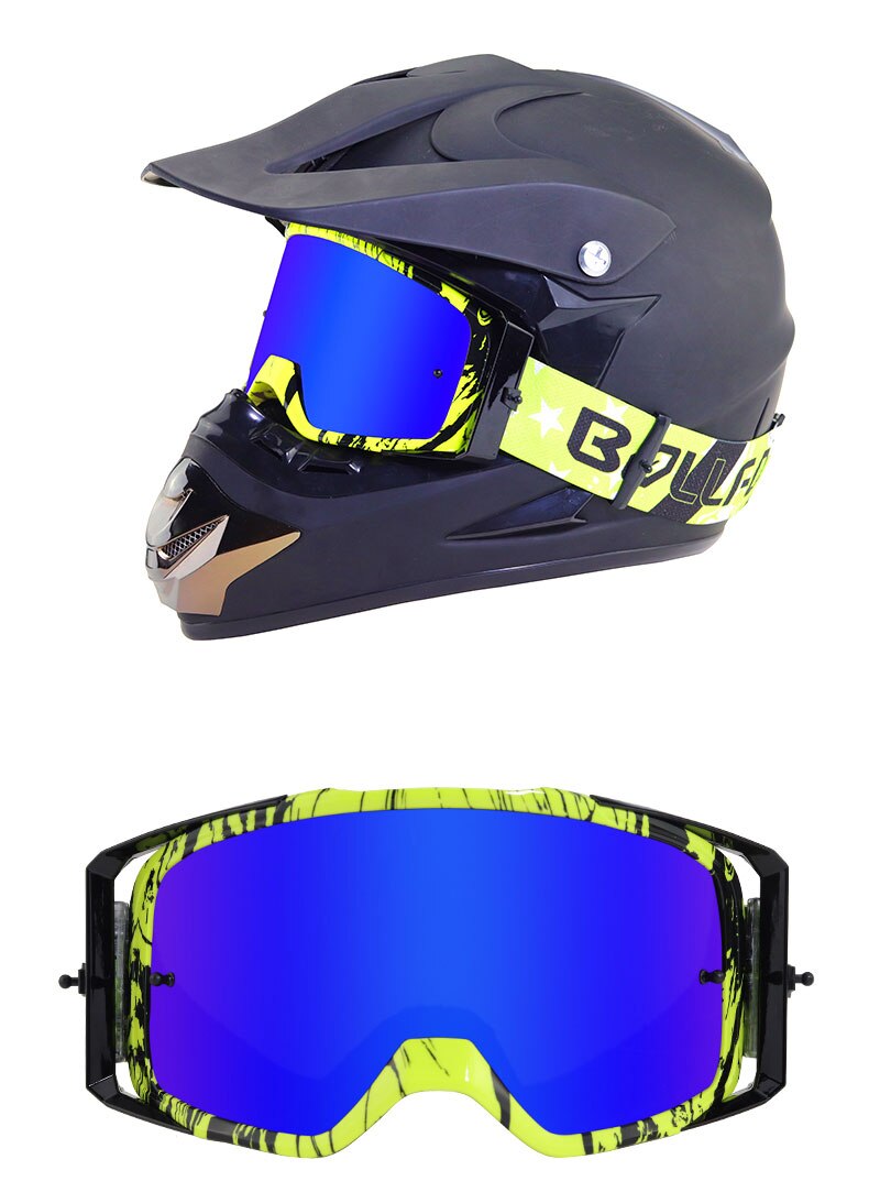 Motorcycle Goggles Riding Glasses Scooter ATV Off-Road Dust Proof