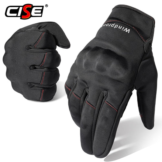 Touch Screen Motorcycle Gloves Moto Motocross Winter Thermal Non-slip