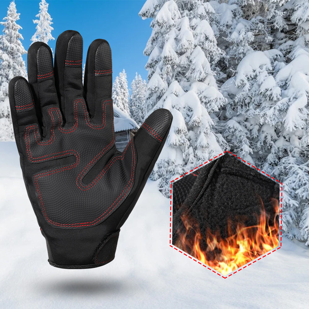 Touch Screen Motorcycle Gloves Moto Motocross Winter Thermal Non-slip