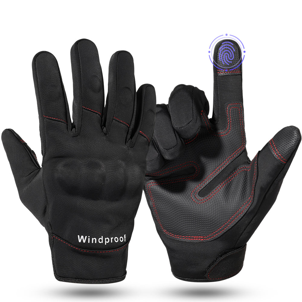 Touch Screen Motorcycle Gloves Moto Motocross Winter Thermal Non-slip