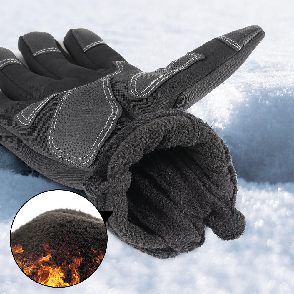 Touchscreen Motorcycle Full Finger Gloves Winter Warm Moto Motocross