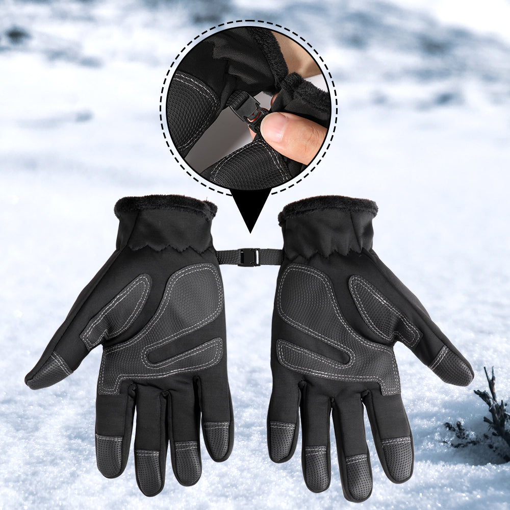 Touchscreen Motorcycle Full Finger Gloves Winter Warm Moto Motocross