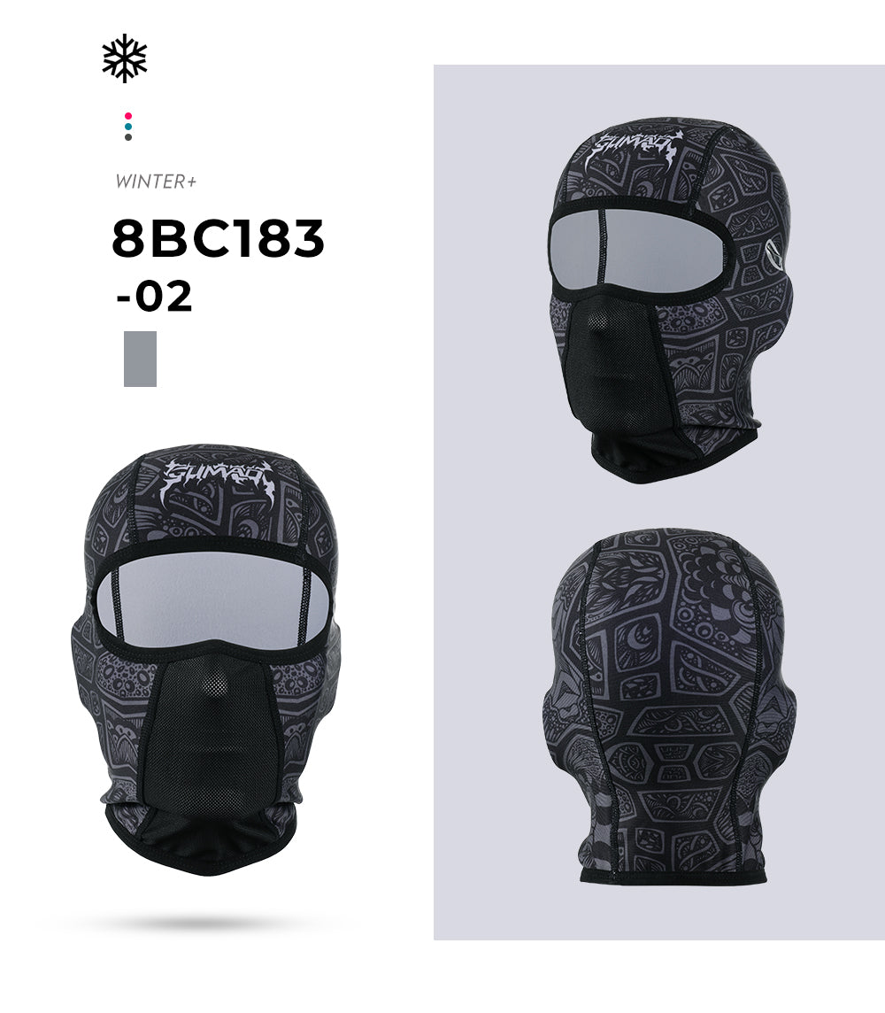 Winter Warm Motorcycle Full Face Mask Fleece Moto Balaclava Windproof