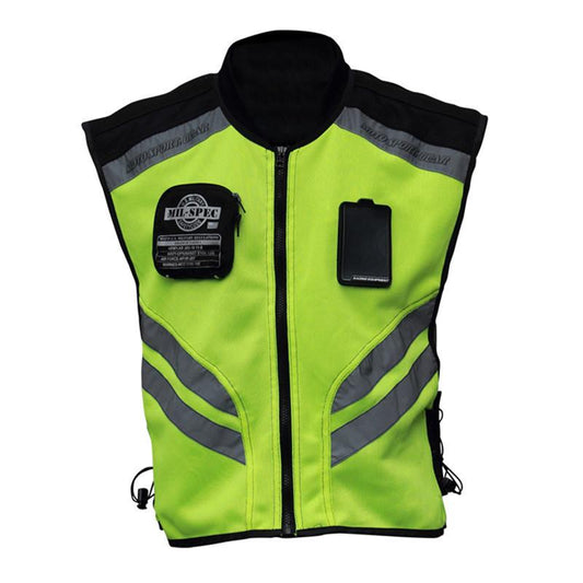 Sports Motorcycle Reflective Vest High Visibility Fluorescent Riding