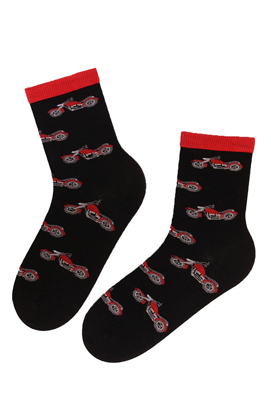 MOTORCYCLE cotton socks for bikers